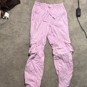 lululemon athletica Light Pink Cargo Joggers